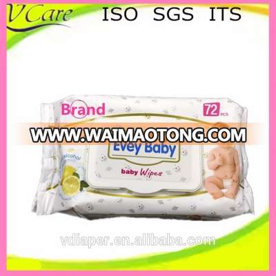 Non Alcohol Customize Baby Wet Wipes Factory with private label