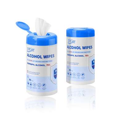 75% Alcohol Wipes Medical Household Car Barrel Portable Portable Wipes For Hand Hygiene