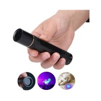 Portable 18650 Battery Blacklight Torch Rechargeable Scorpion Aluminum 3W/5W 365nm UV LED Flashlight for Pet Urine Detector